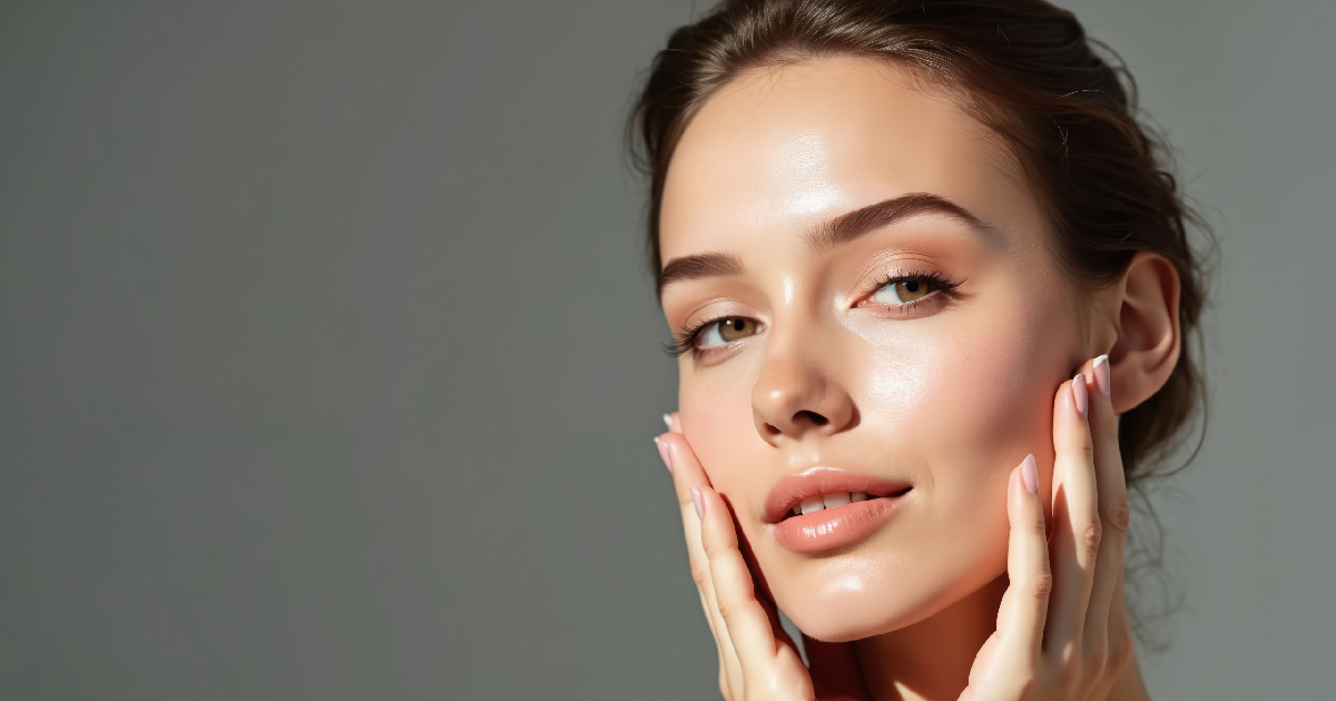Woman showing glowing skin after 30-Minute Facials in Niceville, FL