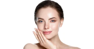 Woman showing glowing skin after HydraFacial MD Treatments in Niceville, FL
